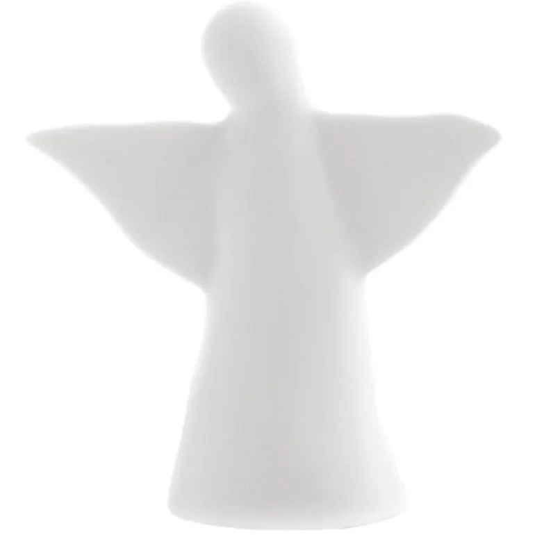 Engel medium 20 cm hvit