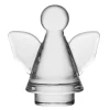 Engla juledekor 9 cm krystallglass