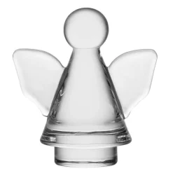 Engla juledekor 9 cm krystallglass