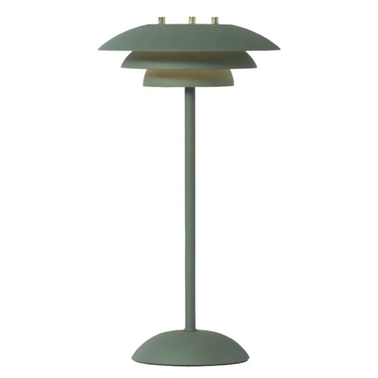 Epsilon Recharge portabel bordlampe 37 cm grønn
