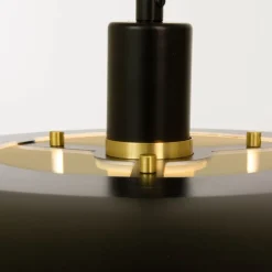 Epsilon taklampe 45 cm svart