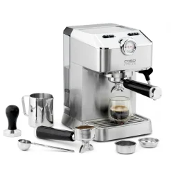 Espresso Gourmet espressomaskin sølv