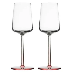 Essence hvitvinsglass 33 cl 2 stk rose
