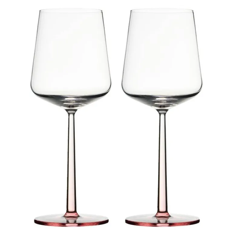 Essence rødvinsglass 45 cl 2 stk rose
