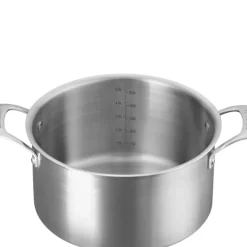 Essential 3-Ply dyp gryte 24 cm 6L m/lokk