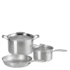 Essential 3-ply grytesett 3 deler inkl stekepanne stål/keramisk