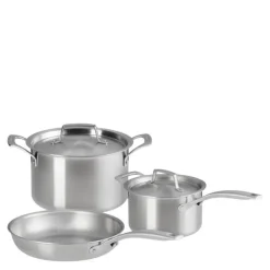 Essential 3-ply grytesett 3 deler inkl stekepanne stål/keramisk