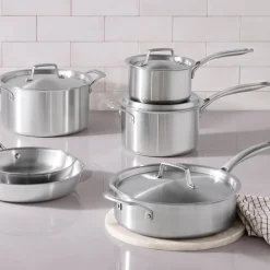 Essential 3-ply Stainless Steel grytesett 5 deler
