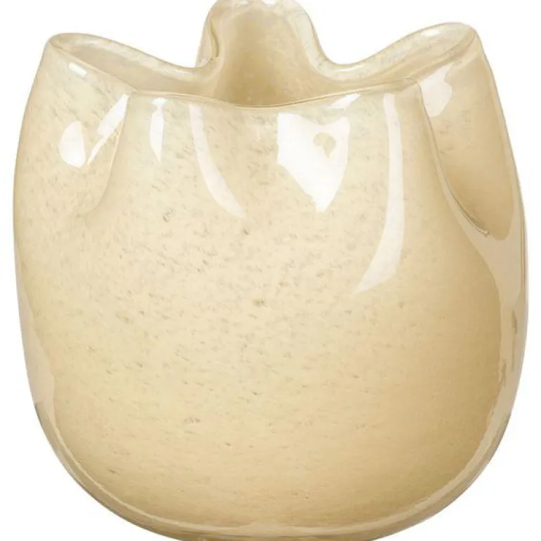 Esther lyslykt 9,5 cm anise flower yellow