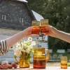 Ethel vannglass 35 cl Amber