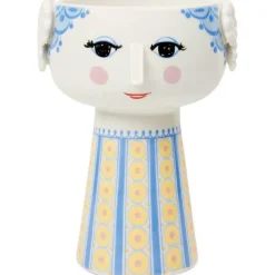 Eva vase 18,5 cm blå