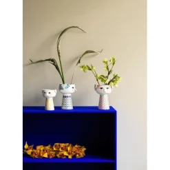 Eva vase 18,5 cm blå