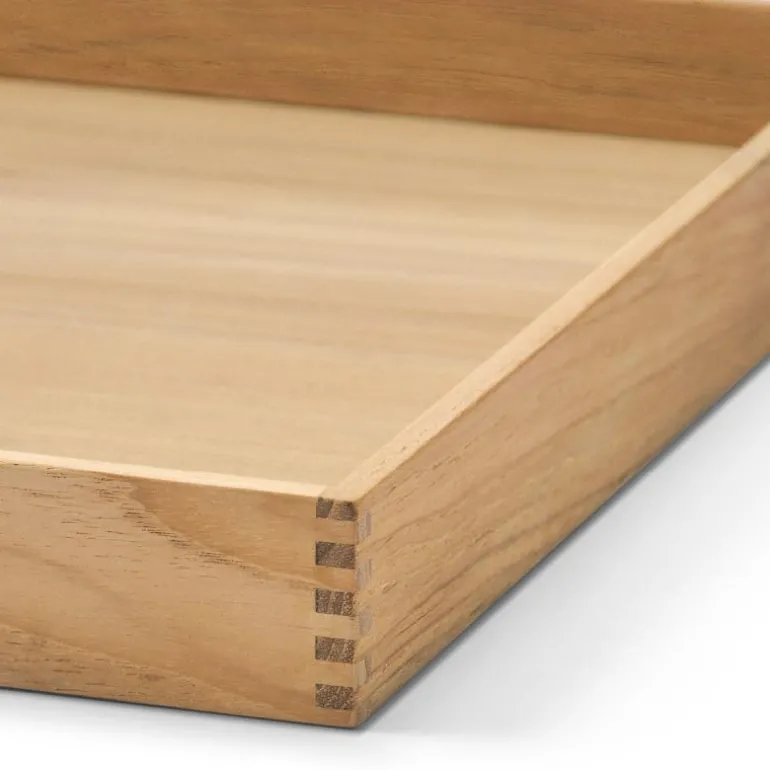 Even teak brett small 30x30 cm nupo antrasitt
