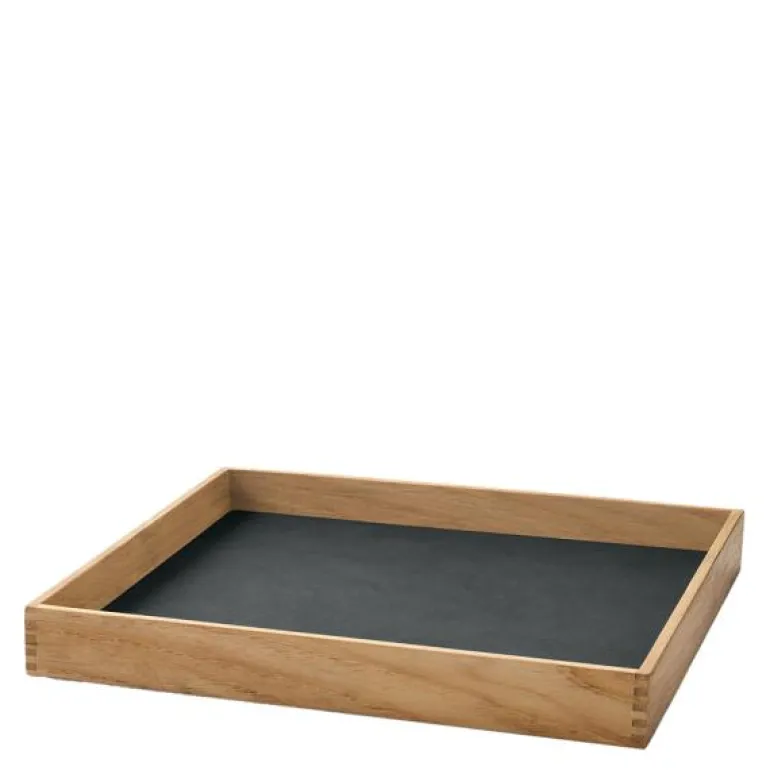 Even teak brett small 30x30 cm nupo antrasitt