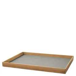 Even teak brett 37x47 cm nupo lys grå