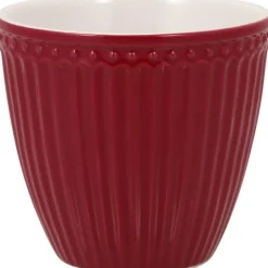 Everyday Alice lattekopp 35 cl dark red