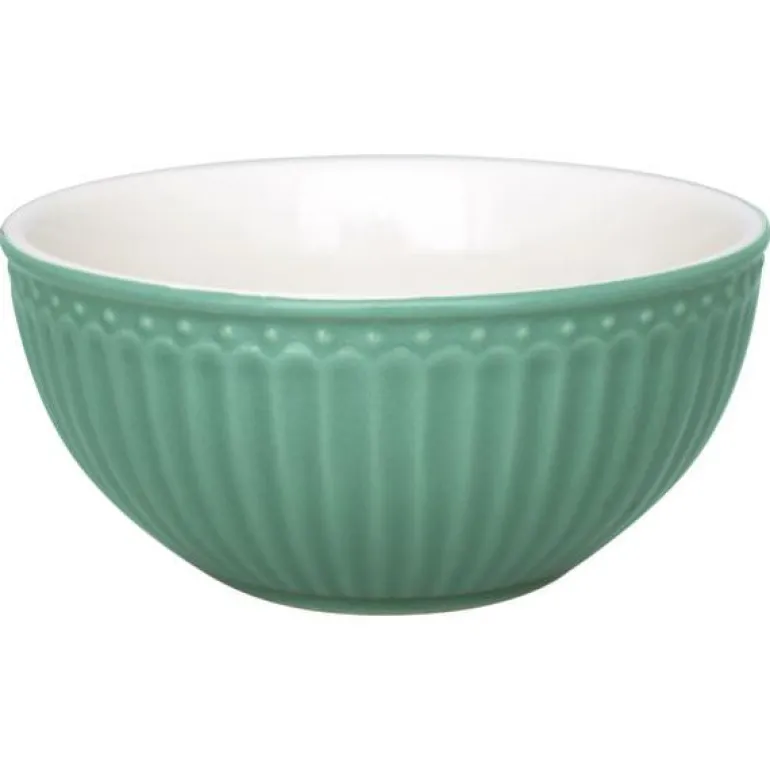 Everyday Alice skål 45 cl dusty green