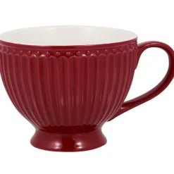 Everyday Alice tekopp 40 cl dark red