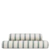Everyday stripe håndkle 50x90 cm aqua