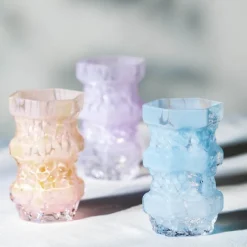 Evig vase 16 cm blå