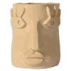 Facy krukke S 15,5x12x15 cm beige