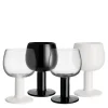 Fars Glas vinglass 40 cl 4 stk hvit/svart