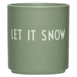 Favourite kopp LET IT SNOW 25 cl green