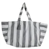 Felima handlenett 50x25 cm hvit/mørk grå