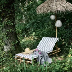 Felima sittepute/madrass 190x70 cm hvit/mørk grå