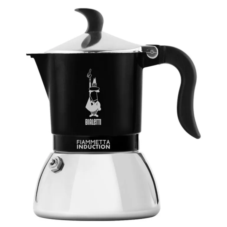 Fiammetta Induction espressokanne 2 kopper 100 ml svart