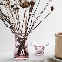Filigran Optic Anniversary vase 16 cm blush