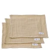 FINE vaskeklut 30x30 cm 3 stk pale honey