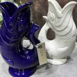 Fish Jug mugge 1,2L koboltblå