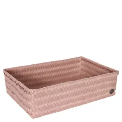 Fit stor oppbevaringskurv 36x24x10 cm copper blush