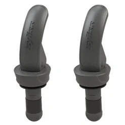 Flaskestopper 10,6 cm 2 stk grå