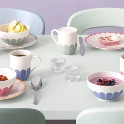 Fleur cassis frokostbolle 14 cm 43 cl rosa