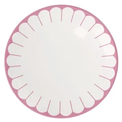Fleur cassis frokosttallerken/desserttallerken 21 cm rosa