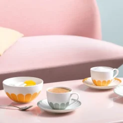 Fleur soleil frokostbolle 14 cm 43 cl gul
