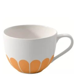 Fleur soleil kaffekopp 16 cl gul