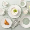 Fleur vert fat til kaffekopp 14,8 cm grønn