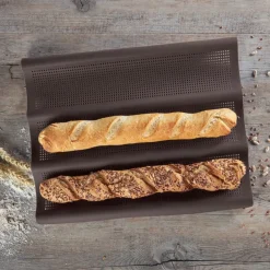 Flexiform Baguette bakeform til 3stk baguetter