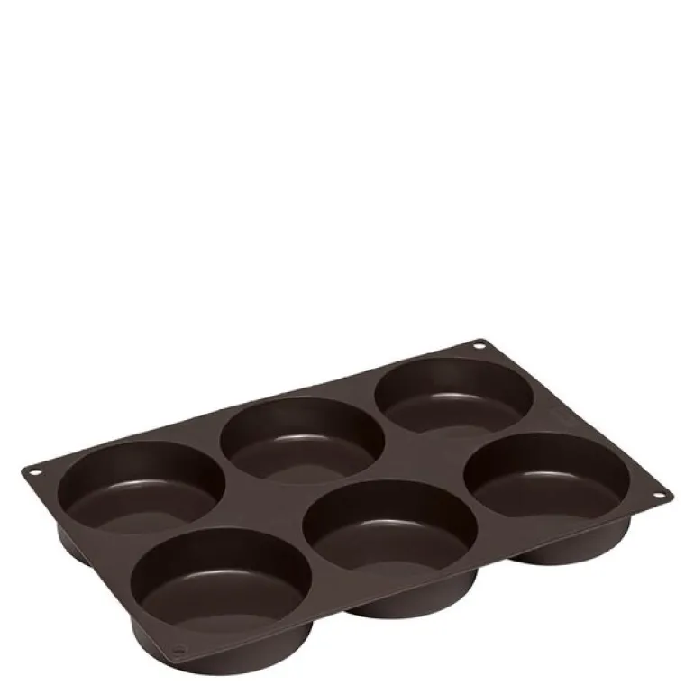 Flexiform BurgerBun bakeform til 6 stk hamburgerbrød à 10 cm