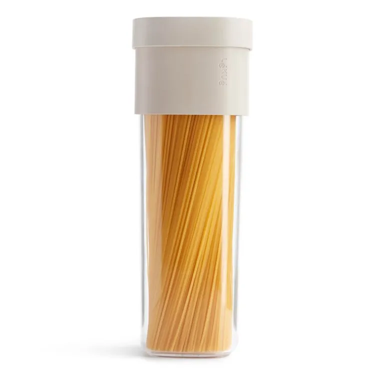 Flip Storage oppbevaringsboks L med lokk beige