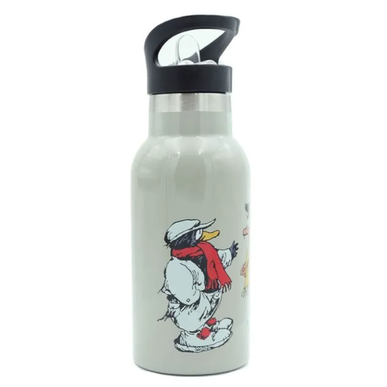 Flåklypa drikkeflaske 350 ml Samtalen brun