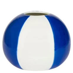 Floats vase 14 cm Beachball blå