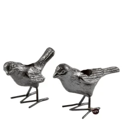 Flock Of Birds lysestake 12,5cm 2s sølv