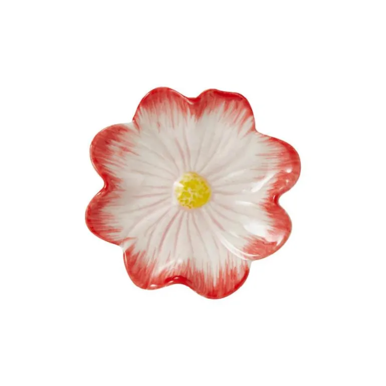 Flora serviettring 6 cm beige/rosa