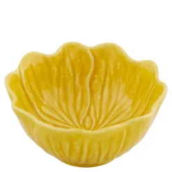 Flora skål 12,5 cm gul
