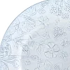 Flora tallerken 34,5 cm antikkhvit
