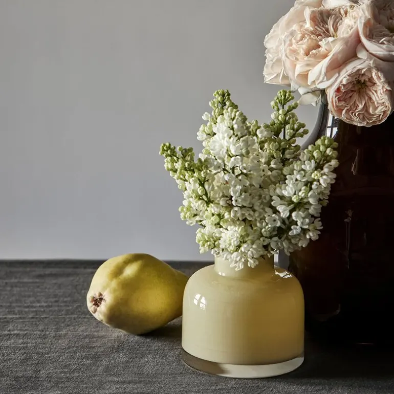 Florence vase liten 9 cm linen
